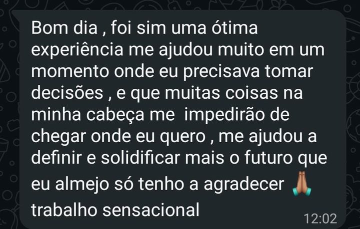 Depoimento real — Imersão Mente Milionária