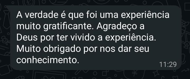 Depoimento real — Imersão Mente Milionária